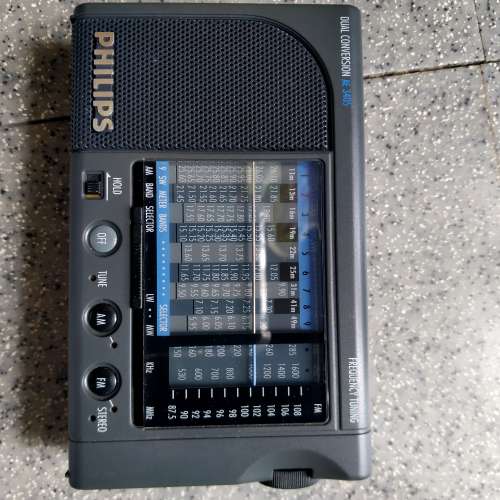 Philips 飛利浦 12波段便攜式收音機