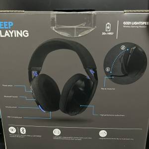 Logitech G321 lightspeed 無線電競耳機