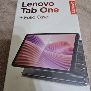 Lenovo Tab One LTE version & Folio Case 99%新● 暑假學生至愛 🙌🏻性格比高