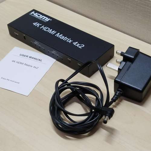 大埔only》HDMI Matrix 4x2 訊號分線器