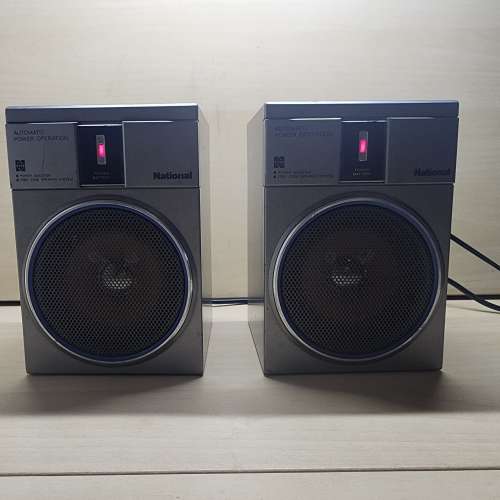 大埔only》 古董 National 樂聲牌 RD-SP2 小喇叭 Power Booster & Speaker System (...