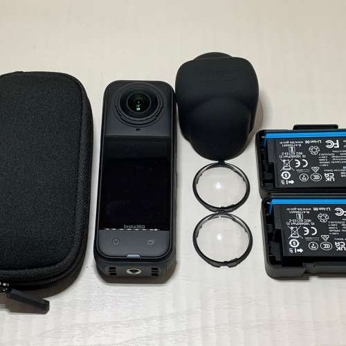 [觀塘實體店] 二手 Insta360 X5 (共2電+鏡頭保護蓋+鏡頭保護蓋鏡) 行貨 *S72444* |...