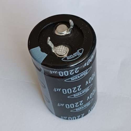 2200uF 100V 電容, 日本Marcon.