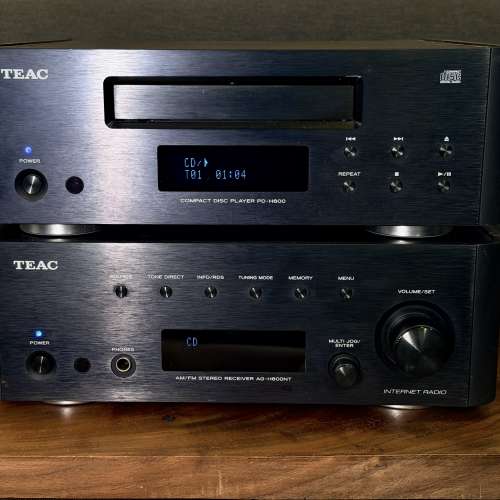 TEAC H600 CD機＆擴音機 (請留意內文)