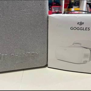 DJI PHANTOM 4 and DJI Goggles