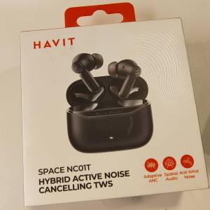 HAVIT SPACE NC01T ANC 雙藍芽連接 (全新只開盒)