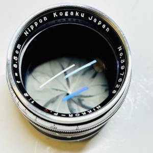 日本光學Nikko-pc 8.5cm f2 Nikon S mount