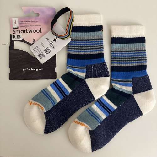 Smartwool Hike Crew Full Cushion Socks Men / Unisex Size M - Navy Colour - USA