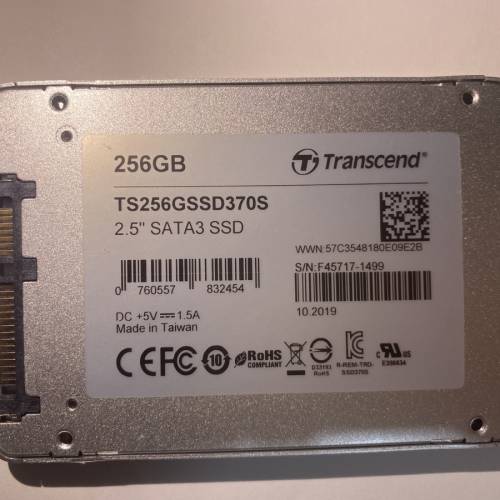 Transcend SSD370S 256GB 2.5" SATA SSD