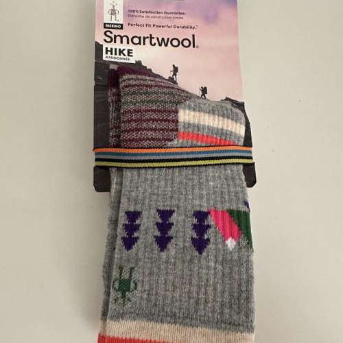 Smartwool Hike Crew Full Cushion Socks Unisex S/M - Grey Colour - USA