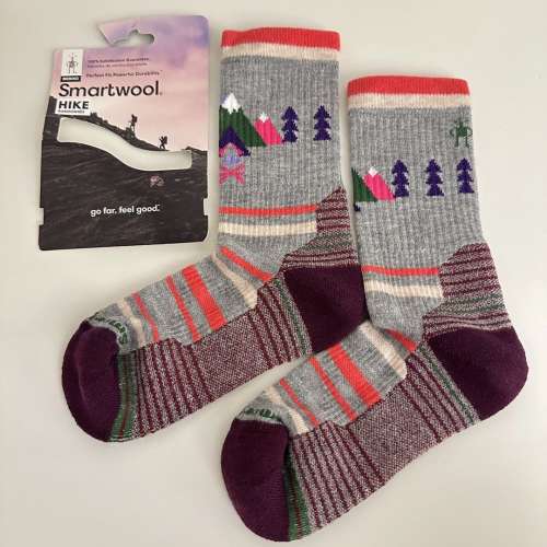 Smartwool Hike Crew Full Cushion Socks Unisex S/M - Grey Colour - USA