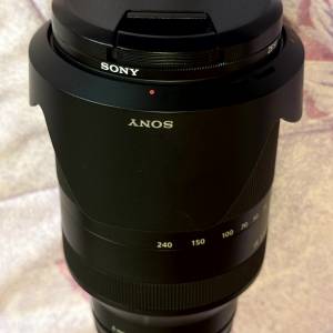 二手 95成新Sony FE 24-240mm F3.5-6.3  OSS 鏡頭