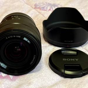 二手 95成新Sony E 10-18mm F4 OSS (SEL1018)鏡頭