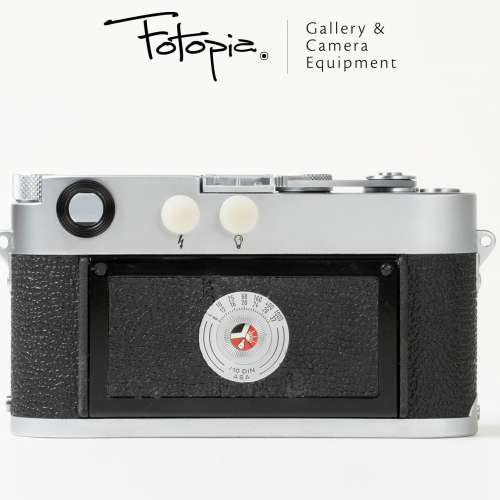 || Leica M3 - Silver Chrome / single stroke with buddha ear strap lug ||