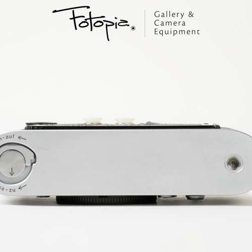 || Leica M3 - Silver Chrome / single stroke with buddha ear strap lug ||