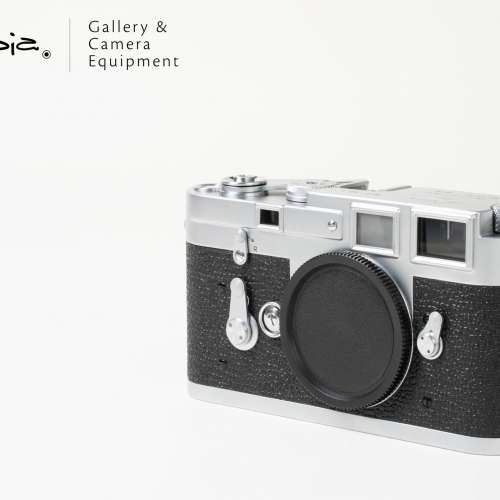 || Leica M3 - Silver Chrome / single stroke with buddha ear strap lug ||