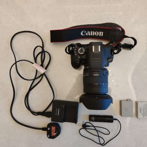 紅外線攝影相機 Canon 650D連2電及濾鏡