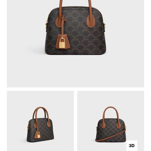 Vintage CELINE 黑花mini bolide