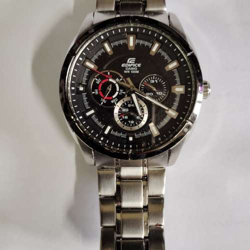 Casio EDIFICE 鋼帶錶港行正貨（私保1個月）