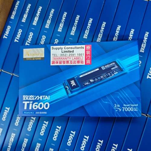 Ti600 PCIe4.0 M.2 SSD 特價售