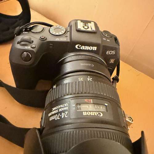 Canon EOS RP + 24-70/F4 + mount