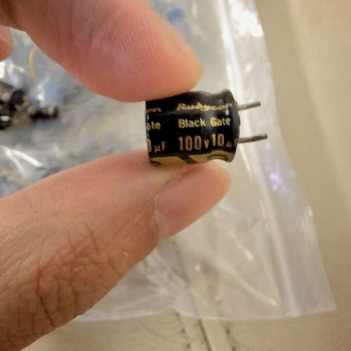 絕版 Rubycon Black gate 電容