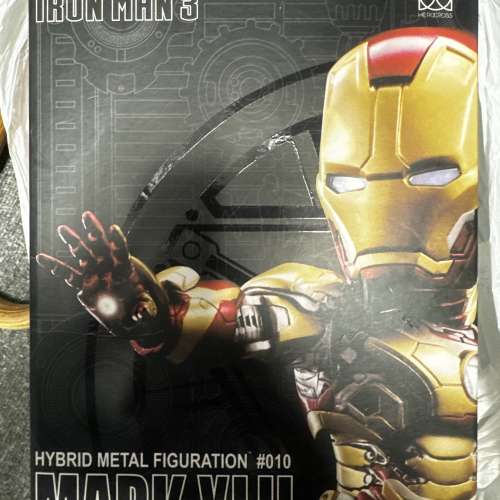 HEROCROSS Ironman 鐵甲奇俠3 混合金屬人偶 Mark XLII