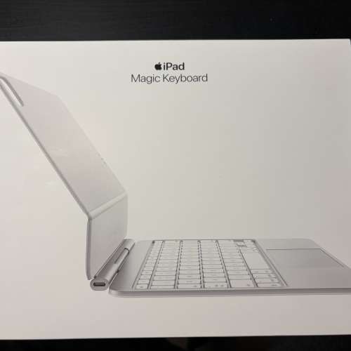 [行貨有保養] 白色iPad Pro 11吋 Magic Keyboard (M4, M5)