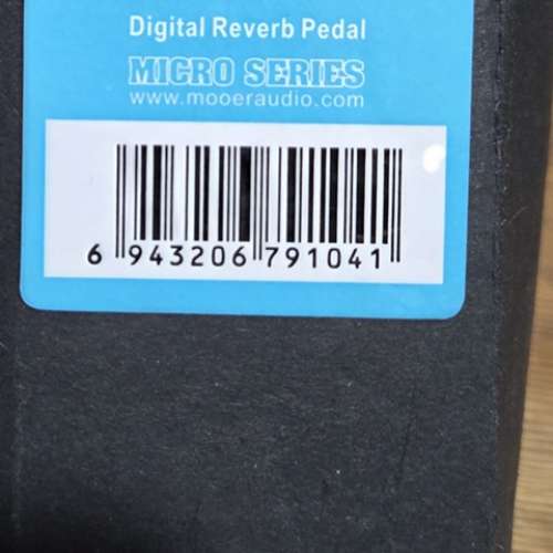 MOOER Skyverb Reverb 效果器 DIGITAL REVERB PEDAL
