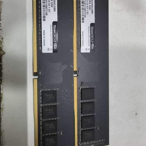 Teamgroup 8GB X 2 DDR4 3200 (16G)