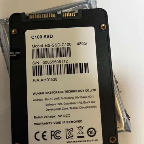 Hikvision SSD C100 480GB 2.5"