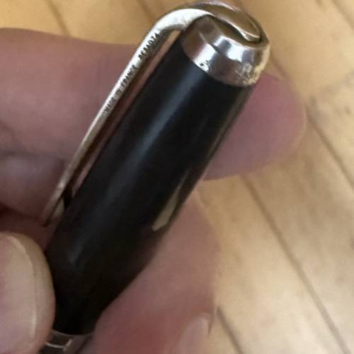 【經典精品】S.T. Dupont 都彭 Line D 經典黑色漆藝銀夾鋼筆 (法製正品/商務收藏)$800