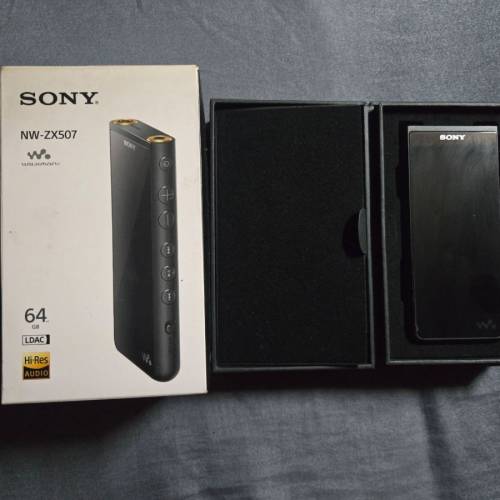 放售】Sony NW-ZX507 Hi-Res 高解析度音樂播放器 (64GB 黑色