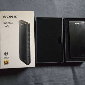 放售】Sony NW-ZX507 Hi-Res 高解析度音樂播放器 (64GB 黑色