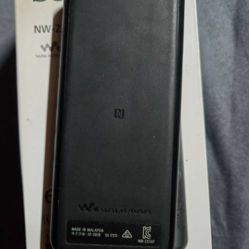 放售】Sony NW-ZX507 Hi-Res 高解析度音樂播放器 (64GB 黑色
