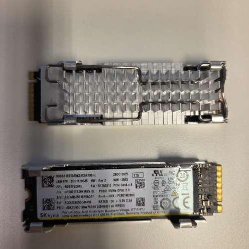 SK hynix PC801 NVMe SSD 1TB PCIe Gen4 M.2