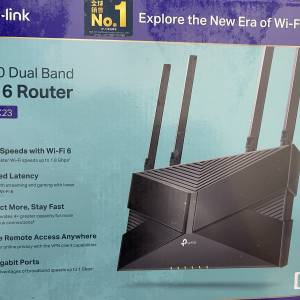 全新router tp-link AX1800