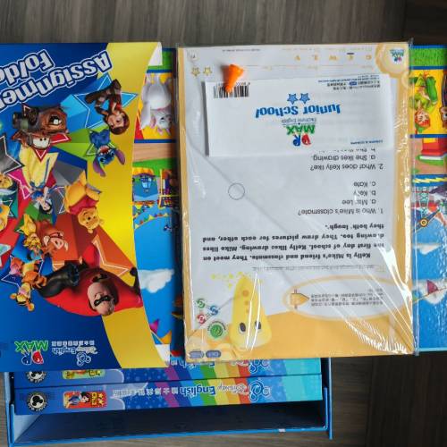 Disney English嘅DR MAX英文學習教材 for P1-P2