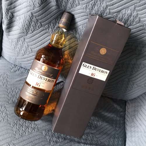 🥃 GLEN DEVERON 16 Year Old Single Malt Scotch Whisky 1L 40% 全新威士忌 英國...
