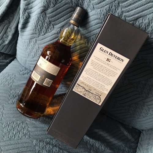 🥃 GLEN DEVERON 16 Year Old Single Malt Scotch Whisky 1L 40% 全新威士忌 英國...