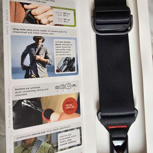 Peak design slide camera sling strap