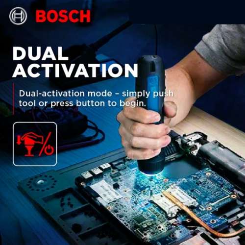Bosch GO 3 (126pcs)Torque Adjustment (7+1) , *DUAL ACTIVATION  w/3 LED ring