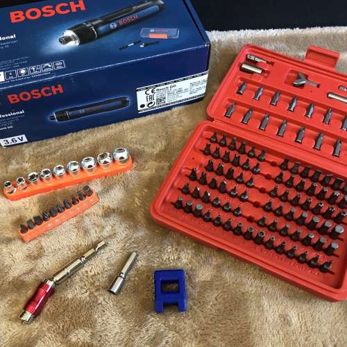 Bosch GO 3 (126pcs)Torque Adjustment (7+1) , *DUAL ACTIVATION  w/3 LED ring
