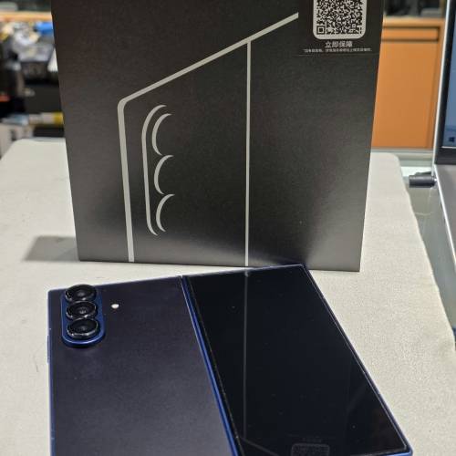 samsung galaxy Z fold 7  1TB 藍 2手90%新 保養到下年7月 fullset 有box 有單