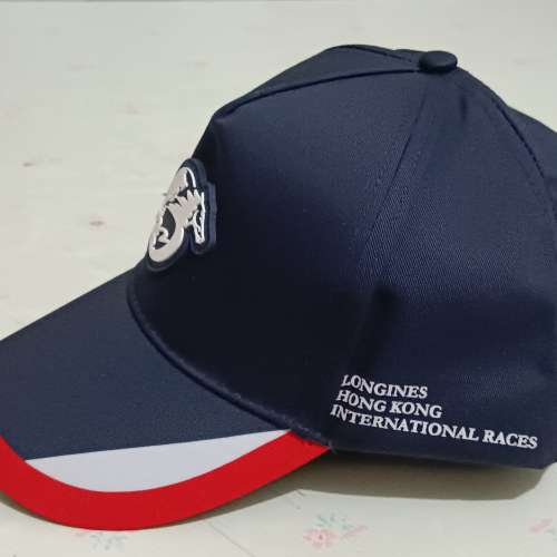 全新 HKJC 香港賽馬會 LONGINES HK INT'L RACES 紀念CAP帽/鴨舌帽/太陽帽 (B款)