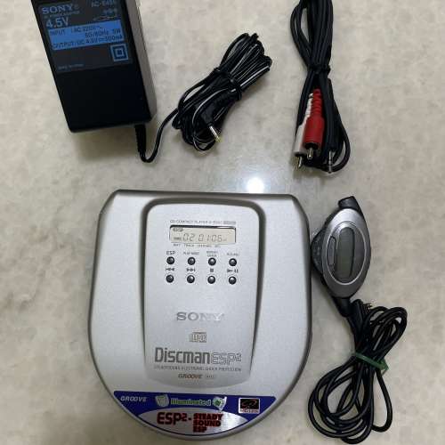 SONY d-e805 discman walkman cd player 全正常