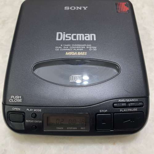 SONY D-33 discman walkman cd player 全正常