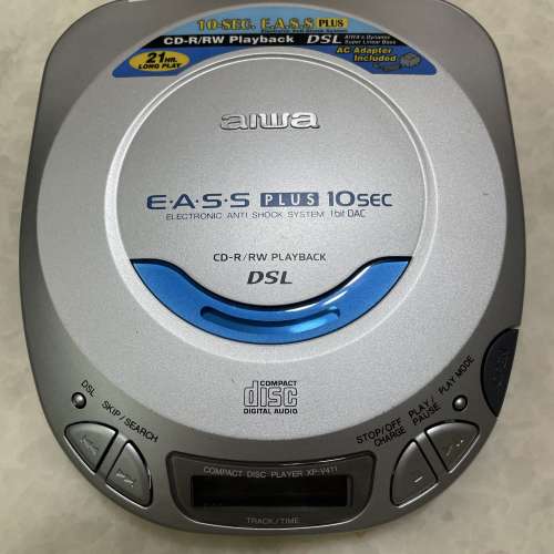 Aiwa XP-V411 discman walkman cd player 全正常