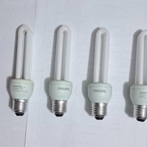 Philips 慳電膽4個 全新 E27 白光 14w