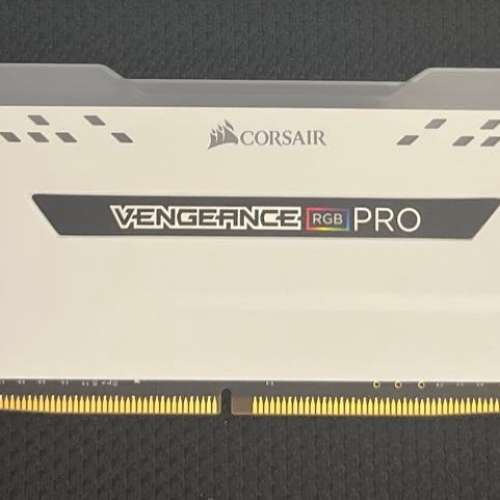Corsair Vengeance RGB Pro 8GB 3200 DDR4 RAM 一條